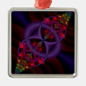 Fluxcondensator Metalen Ornament (Voorkant)