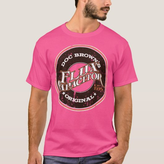 fluxcondensator van Doc Brown T-shirt (Voorkant)