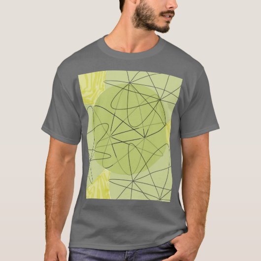 Fluxos em Verde T-shirt (Voorkant)
