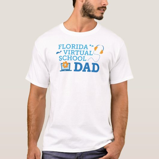 FLVS Dad T-Shirt (White) (Voorkant)