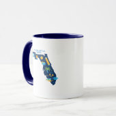 FLVS Staat Florida Mok (Voorkant links)