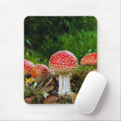 Fly agaric muismat (Met muis)