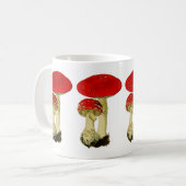 Fly agaric mushroom koffiemok (Voorkant links)