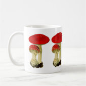 Fly agaric mushroom koffiemok (Links)