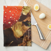 Fly Agaric Mushroom Tea Towel Theedoek (Quarter Fold)