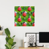 Fly Agaric-paddenstoelen Poster (Thuiskantoor)