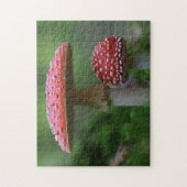 Fly Agaric Red Mushrooms Foto Puzzle Legpuzzel (Verticaal)