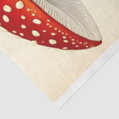  Fly Agaric Red White Mushrooms Decoupage Tissuepapier (Detail)