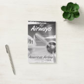 Fly Airways vintage reisbureau poster. Post-it® Notes (Kantoor)
