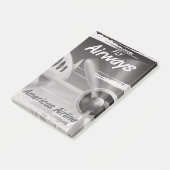Fly Airways vintage reisbureau poster. Post-it® Notes (Schuin)