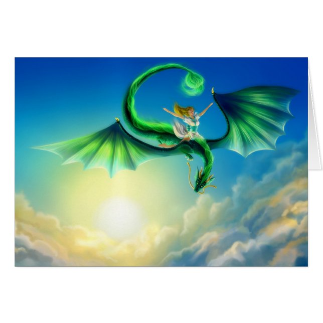 Fly Away Card (Voorkant Horizontaal)