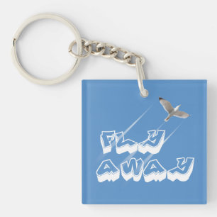 Fly away sleutelhanger