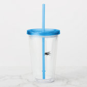Fly Buddy blue acryltumbler Acryl Drinkbeker (Voorkant)