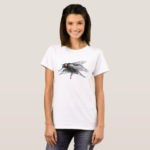 Fly Buddy dames witte t-shirt