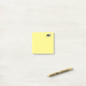 Fly Buddy gele notitieblokken Post-it® Notes (Op bureau)