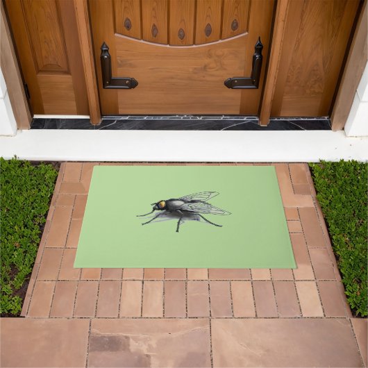 Fly Buddy green doormat Deurmat (Buiten)