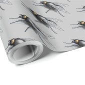 Fly Buddy grijs glanzend inpakpapier (Rol Hoek)