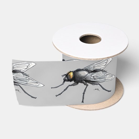 Fly Buddy grijs lint spoel (Spoel)
