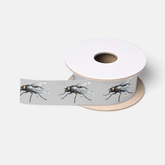 Fly Buddy grijs lint spoel (Spoel)