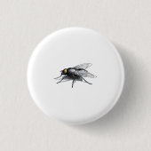 Fly Buddy kleine ronde knop Button 3,2 Cm (Voorkant)