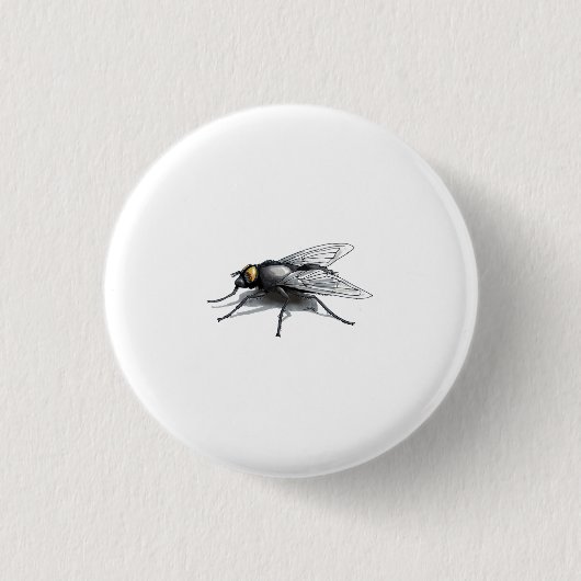 Fly Buddy kleine ronde knop Button 3,2 Cm (Voorkant)