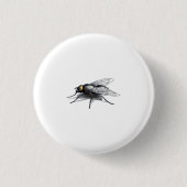Fly Buddy kleine ronde knop Ronde Button 3,2 Cm (Voorkant)