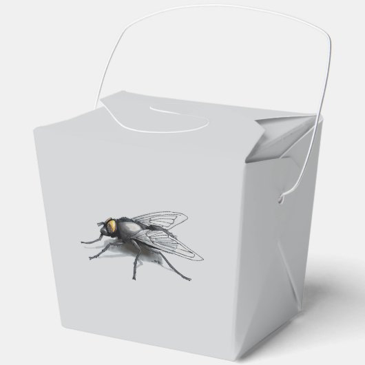 Fly Buddy reus vlieg grijs haal uit doos Bedankdoosjes (Voorkant)