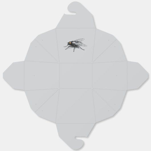 Fly Buddy reus vlieg grijs haal uit doos Bedankdoosjes (Ongevouwen)