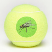 Fly Buddy reus vlieg lime groene Penn tennisballen (Voorkant)