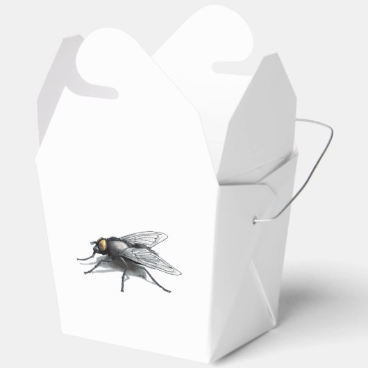 Fly Buddy reus vlieg wit neem uit doos Bedankdoosjes (Open)