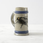 Fly Buddy reuzenvlieg stein Bierpul (Voorkant links)