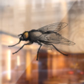 Fly Buddy see-thru raam vastklampen voorste stok Raamsticker (Vel 2)