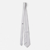 Fly Buddy white necktie Stropdas (Achterkant)