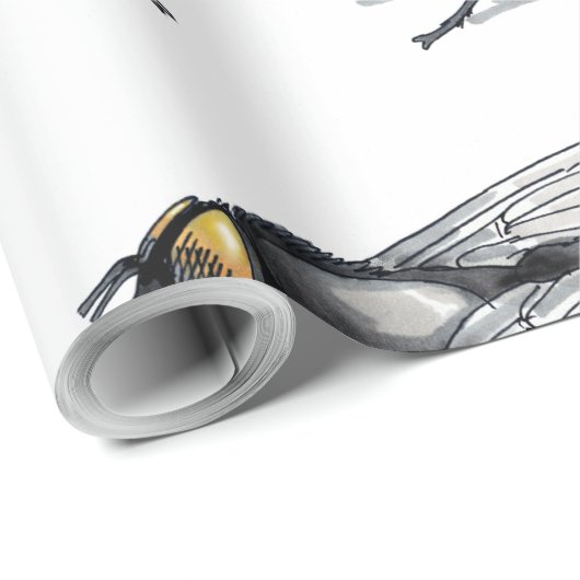 Fly Buddy wit mat inpakpapier (Rol Hoek)