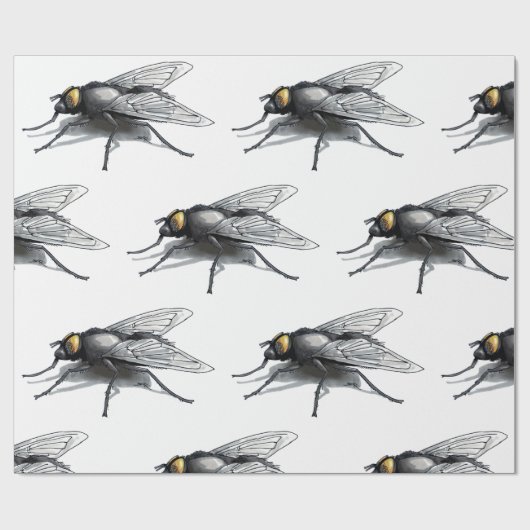 Fly Buddy wit mat inpakpapier (Vlak)