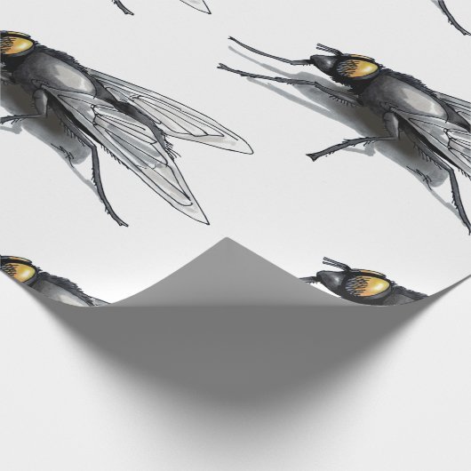 Fly Buddy wit mat inpakpapier (Hoek)