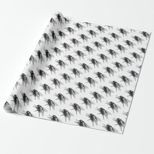 Fly Buddy wit mat inpakpapier (Uitgerold)