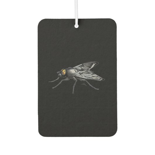 Fly Buddy zwarte auto luchtverfrisser (Voorkant)
