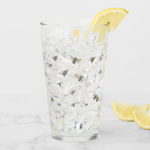 Fly Covered Beer Glass Trick je vrienden vliegen Glas