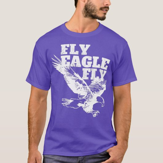 Fly Eagle Fly Bird Gang Philadelphia T-shirt (Voorkant)