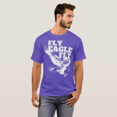Fly Eagle Fly Bird Gang Philadelphia T-shirt (Voorkant volledig)