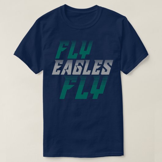 Fly Eagles Fly Philadelphia T-shirt (Design voorkant)