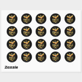 Fly Elgses Fly Inspirerend Eagle Art Ronde Sticker (Vel)