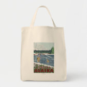 Fly Fisherman - Cordova, Alaska Tote Bag (Voorkant)