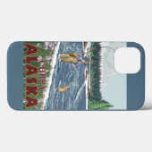 Fly Fisherman - Curry, Alaska Case-Mate iPhone Case (Achterkant (horizontaal))