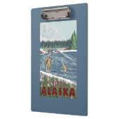 Fly Fisherman - Curry, Alaska Klembord (Links)