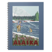 Fly Fisherman - Dawson, Alaska Notitieboek (Voorkant)