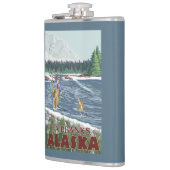 Fly Fisherman - Fairbanks, Alaska Heupfles (Links)