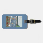 Fly Fisherman - Seward, Alaska Bagagelabel (Voorkant horizontaal)