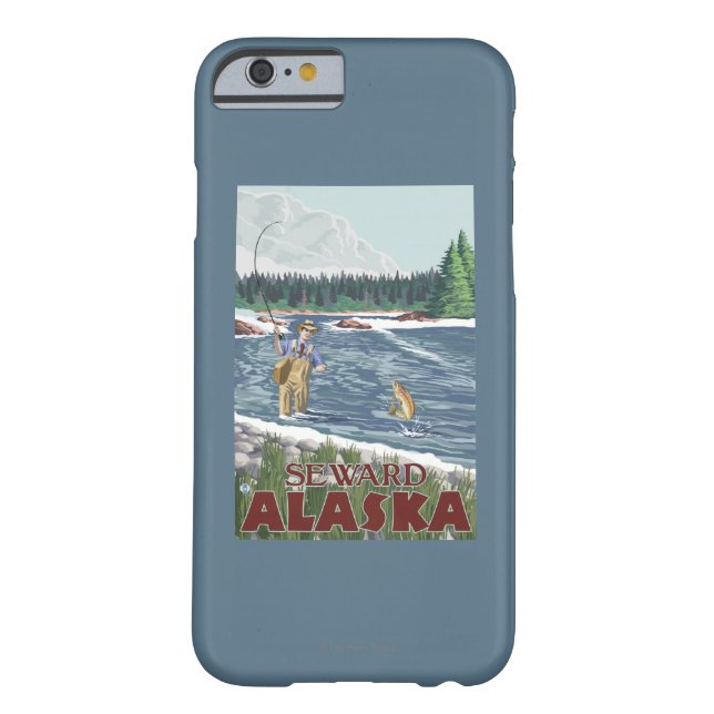 Fly Fisherman - Seward, Alaska Case-Mate iPhone Case (Achterkant)